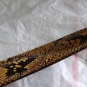 Justin Boots | Accessories | Justin Genuine Snakeskin Belt  display picture 1